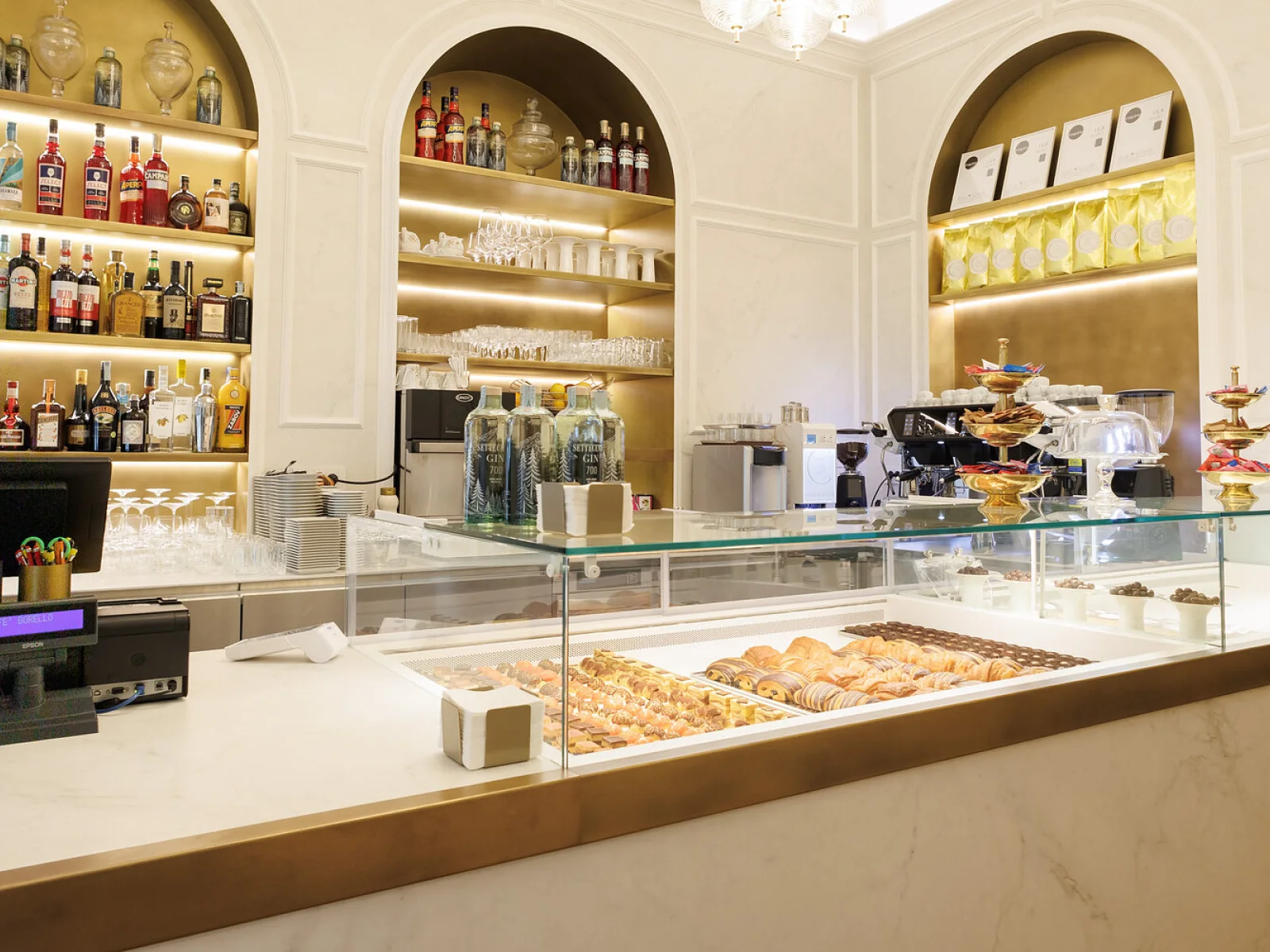 Il bancone di Caffè Borello