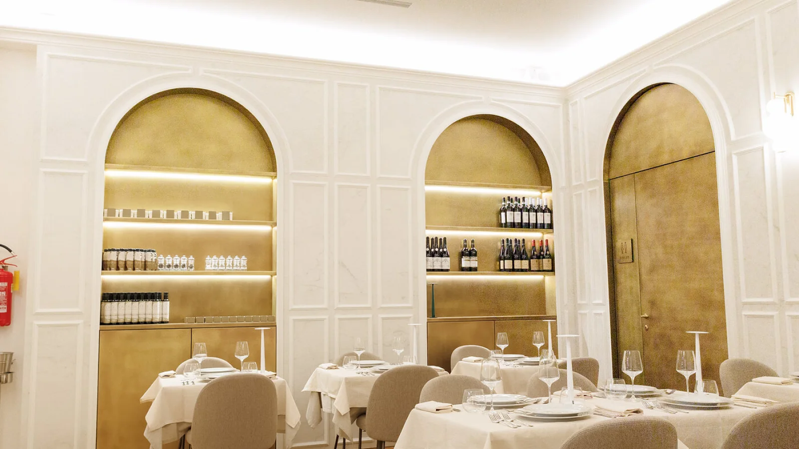 La sala del ristorante Caffè Borello